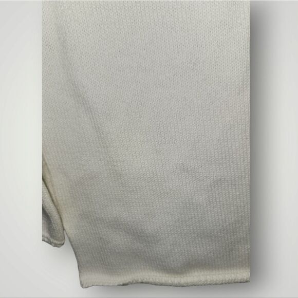 Zara Knit creme knit sweater Medium - Picture 6 of 10